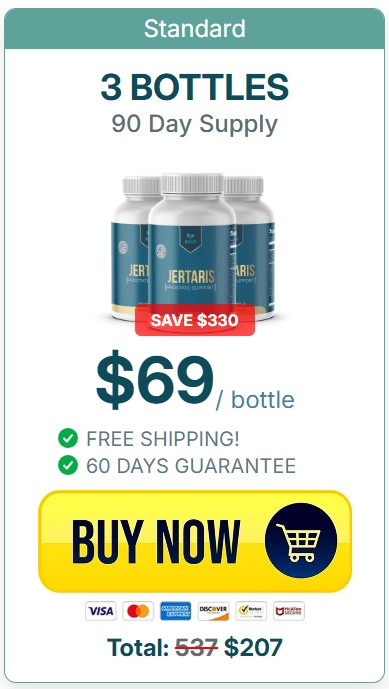 Jertaris 3 Bottle Price